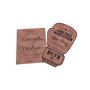 Custom Leatherette Invitation - NVX01