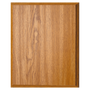 5" x 7" Oak Finish Plaque