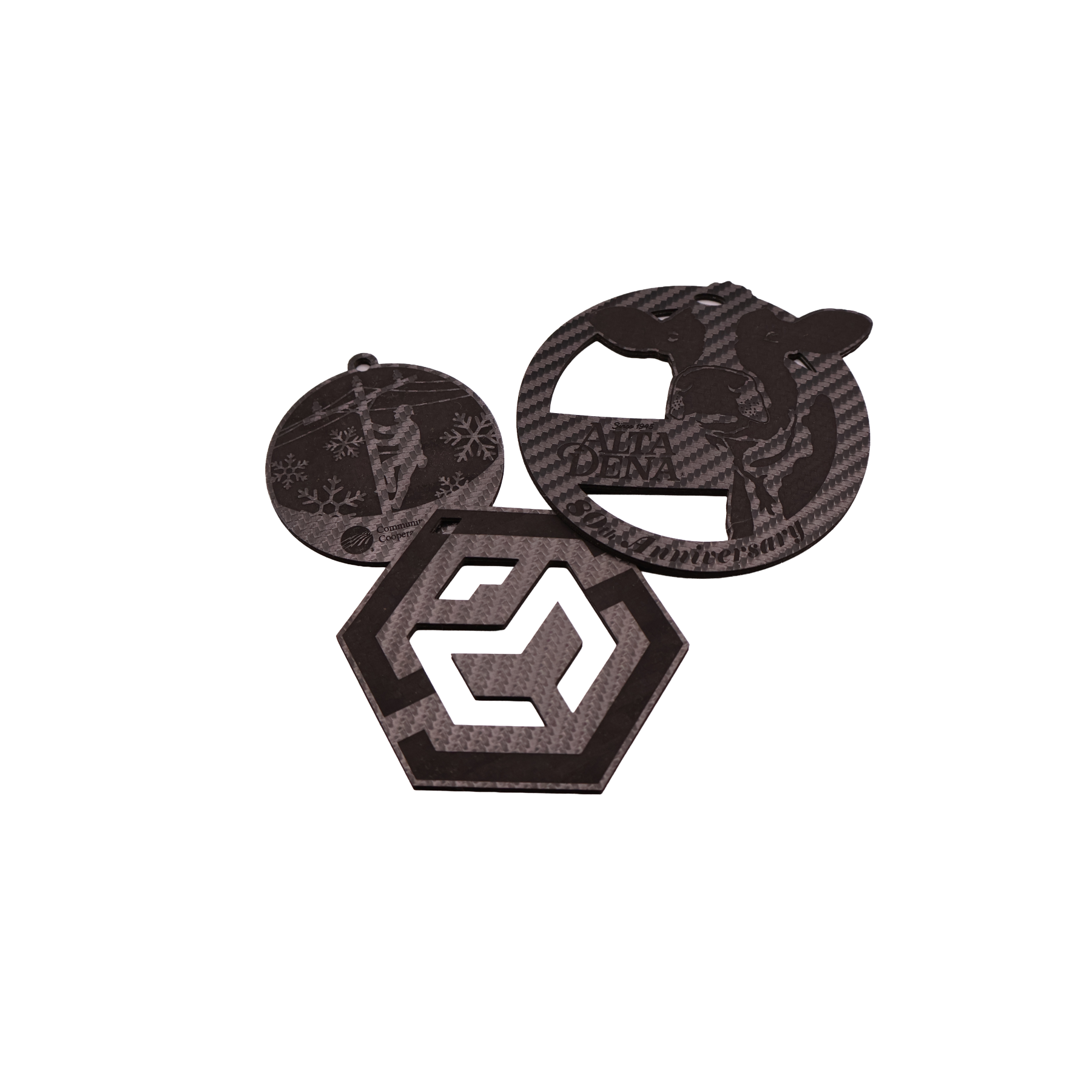 Custom Leatherette Ornament - OLX01