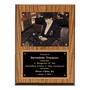 American Oak Finish Photo Plaque - Photo Size 5" x 7"