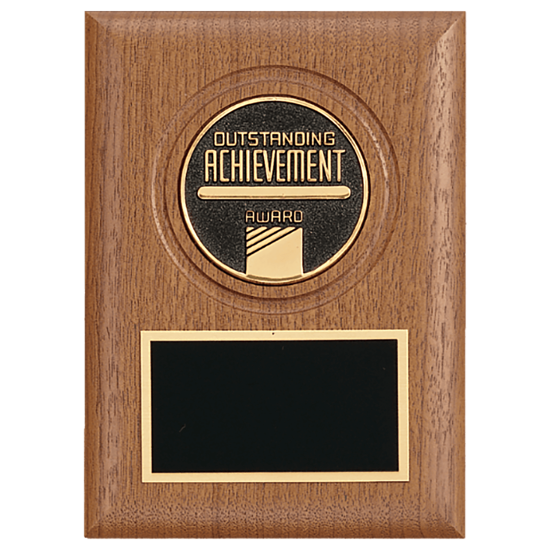 American Walnut CAM Plaque (Medallion Sold Separately)