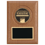 American Walnut CAM Plaque (Medallion Sold Separately)