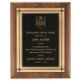 American Walnut Plaque w/Phoenix Frame Casting