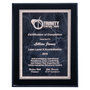 High Lustr Plaque with Florentine Border Plate - PWBL15