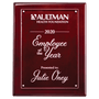 Rosewood High-Lustr Plaque with Acrylic Engraving Plate