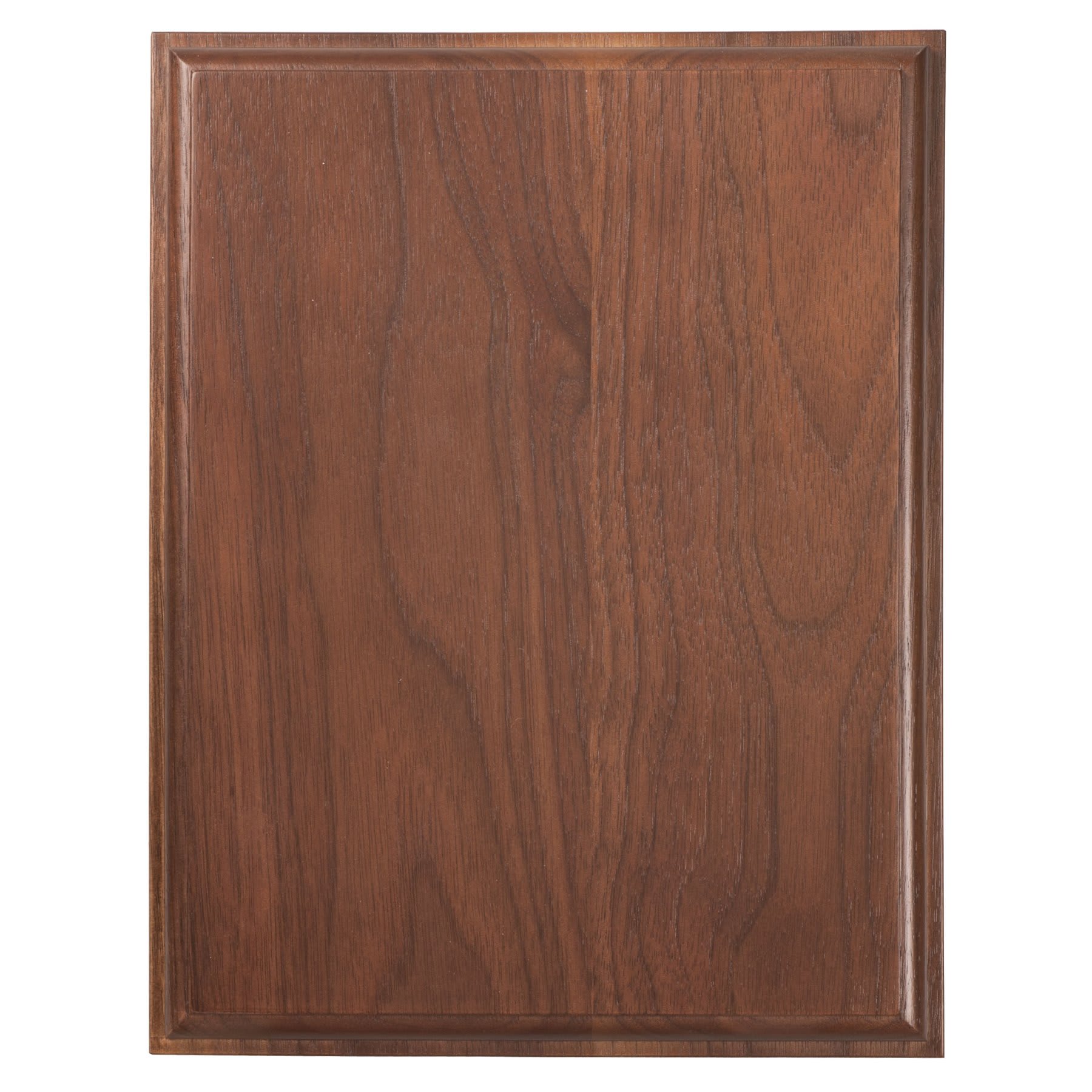 10.5" x 13" Premium Walnut Step Edge Plaque