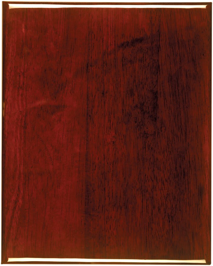 18" x 24" Rosewood Piano Finish Plaque
