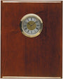 8" x 10" Rosewood Piano Finish Clock Plaque