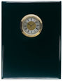 8" x 10" Black Piano Finish Clock Plaque