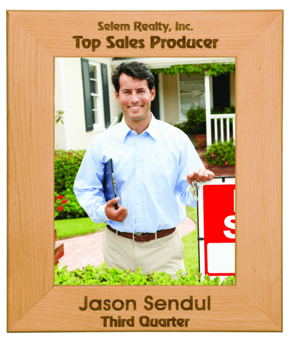 4" x 6" Genuine Red Alder Picture Frame