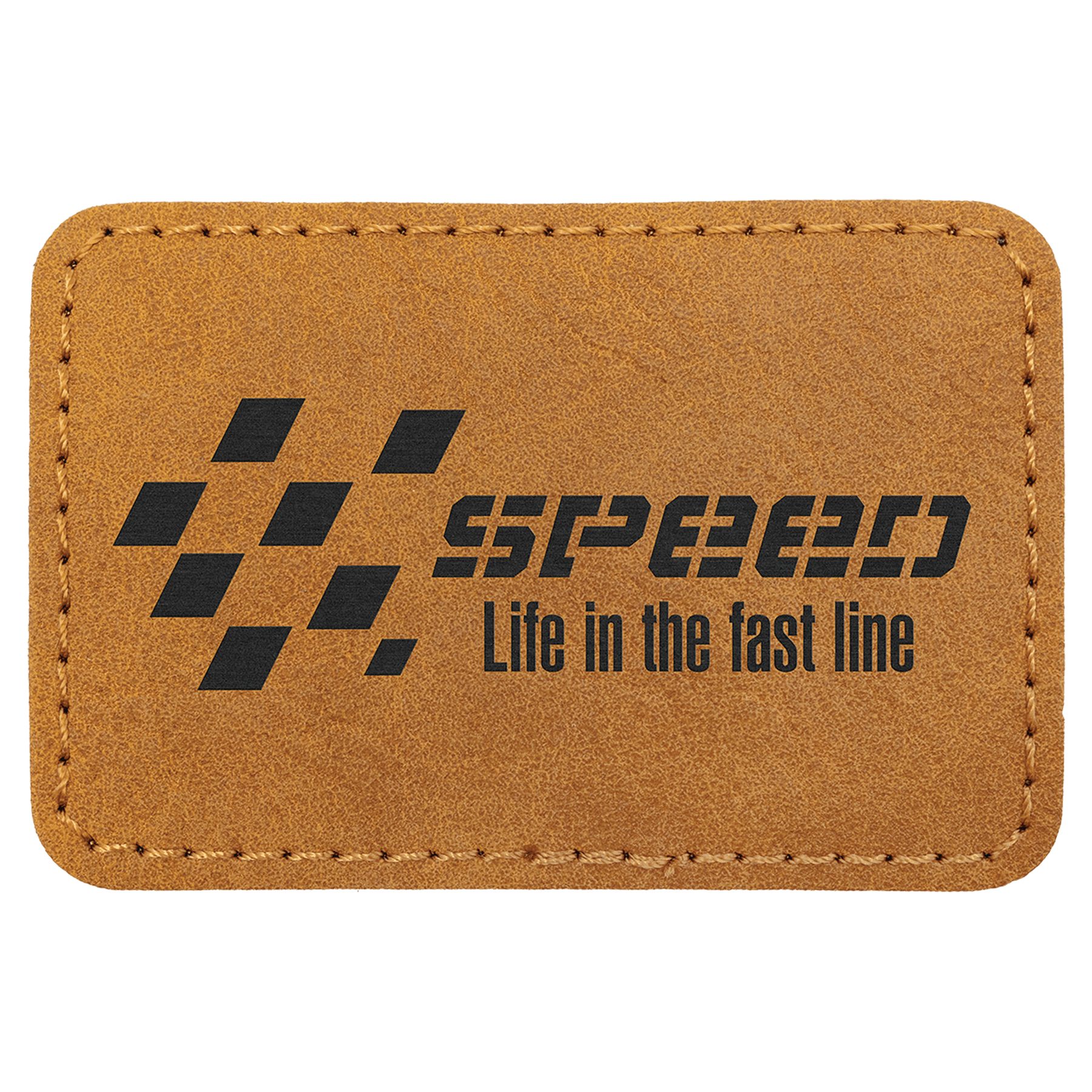 Rectangle Leatherette Patch with Adhesive - PTCH01
