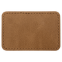 Rectangle Leatherette Patch with Adhesive - PTCH01