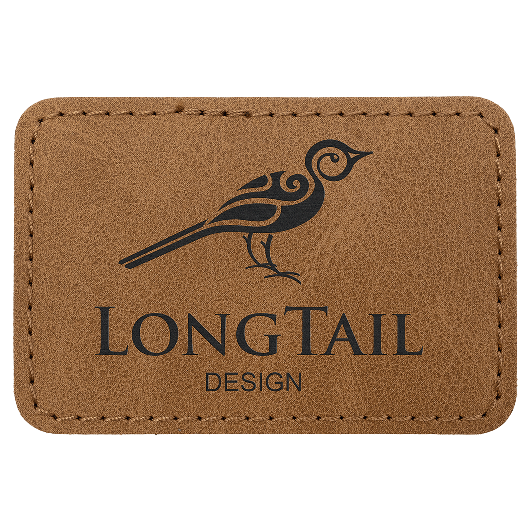Rectangle Leatherette Patch with Adhesive - PTCH01