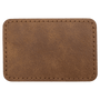 Rectangle Leatherette Patch with Adhesive - PTCH01