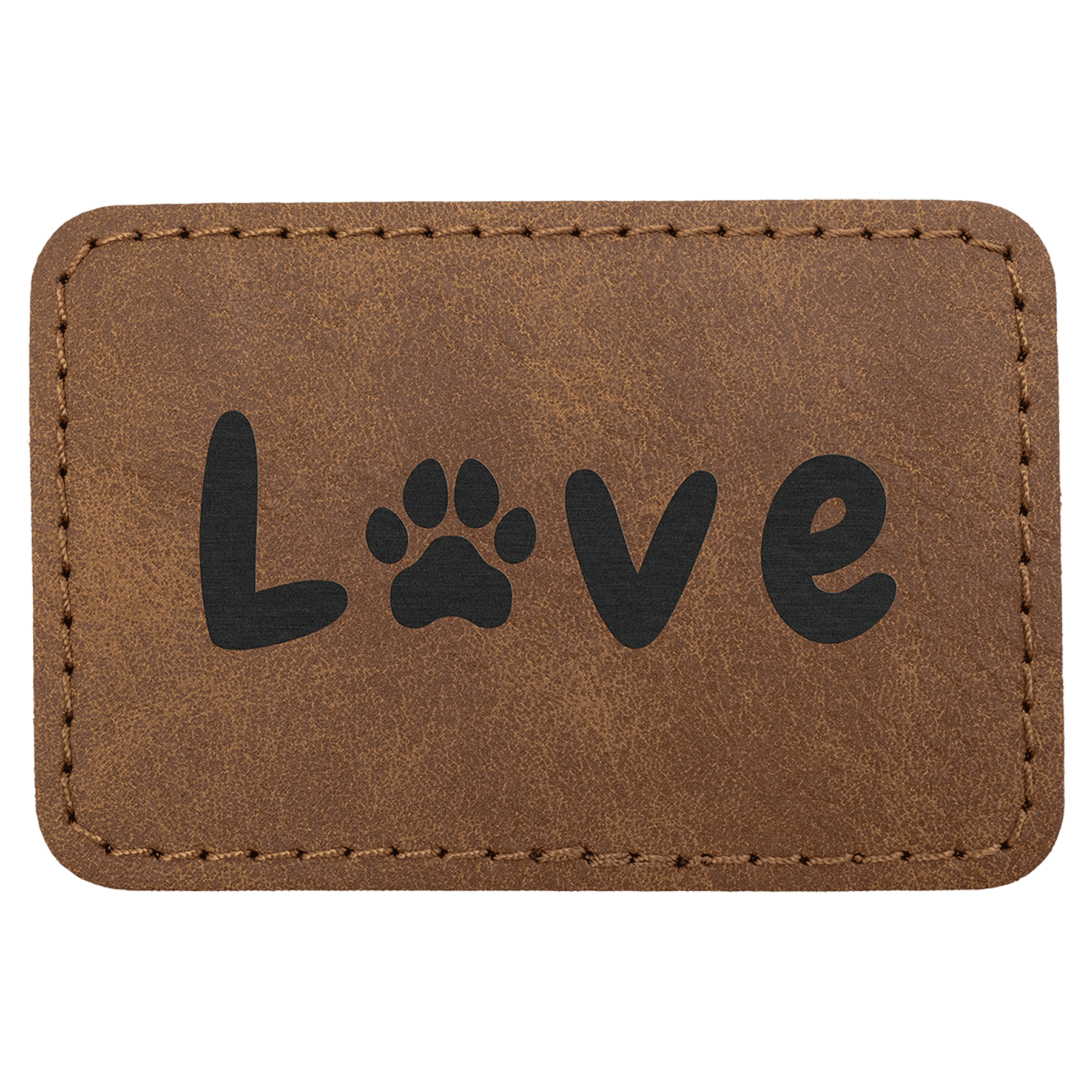 Rectangle Leatherette Patch with Adhesive - PTCH01