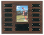 Photo Holder, Completed Cherry Finish Perpetual Plaque