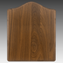 AirFlyte American Walnut Peaked Top Plaque - PWW10