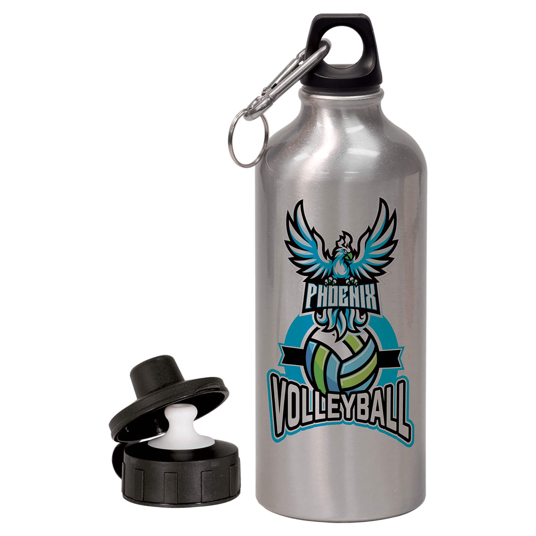 20 oz. Silver Sublimatable Aluminum Water Bottle