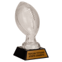 7.5" Glass Football with Marble Base