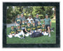 Black Marble Finish Slide-In Frame w/11" x 8.5" Window