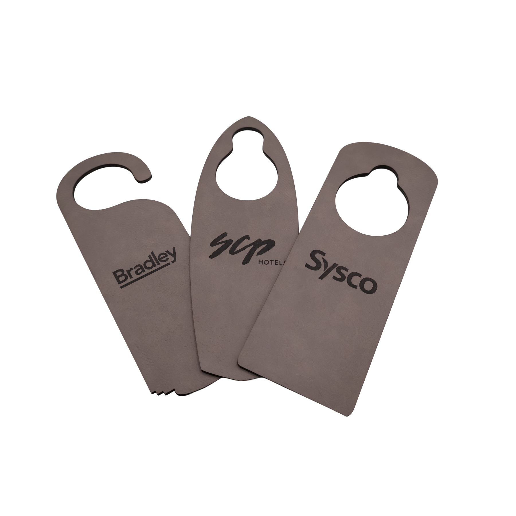 Custom Leatherette Door Hanger - SDX01