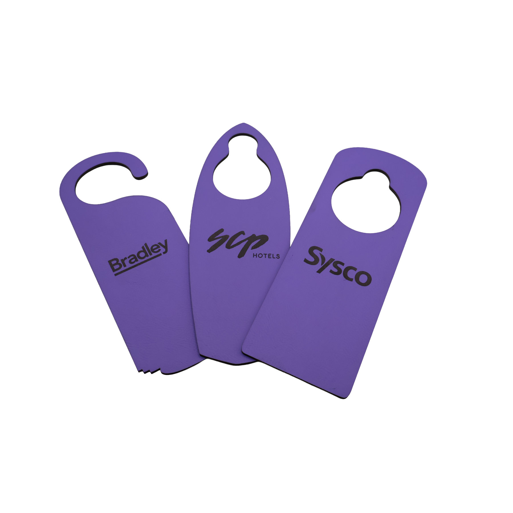 Custom Leatherette Door Hanger - SDX01