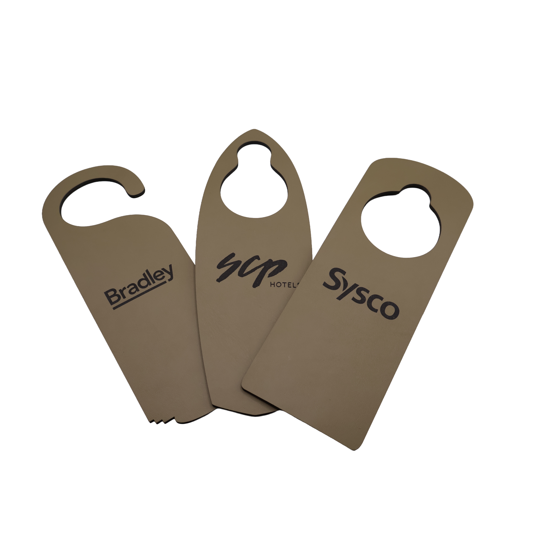 Custom Leatherette Door Hanger - SDX01
