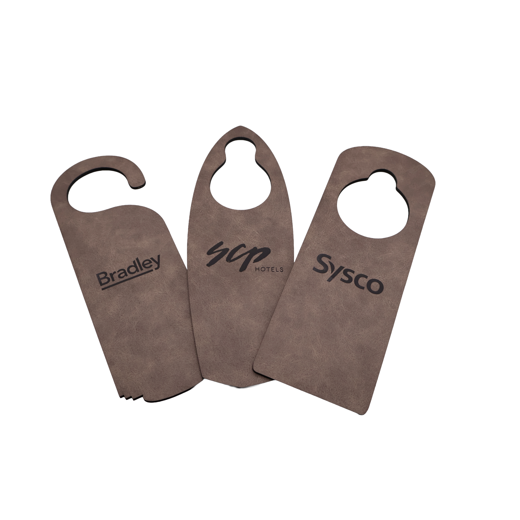 Custom Leatherette Door Hanger - SDX01