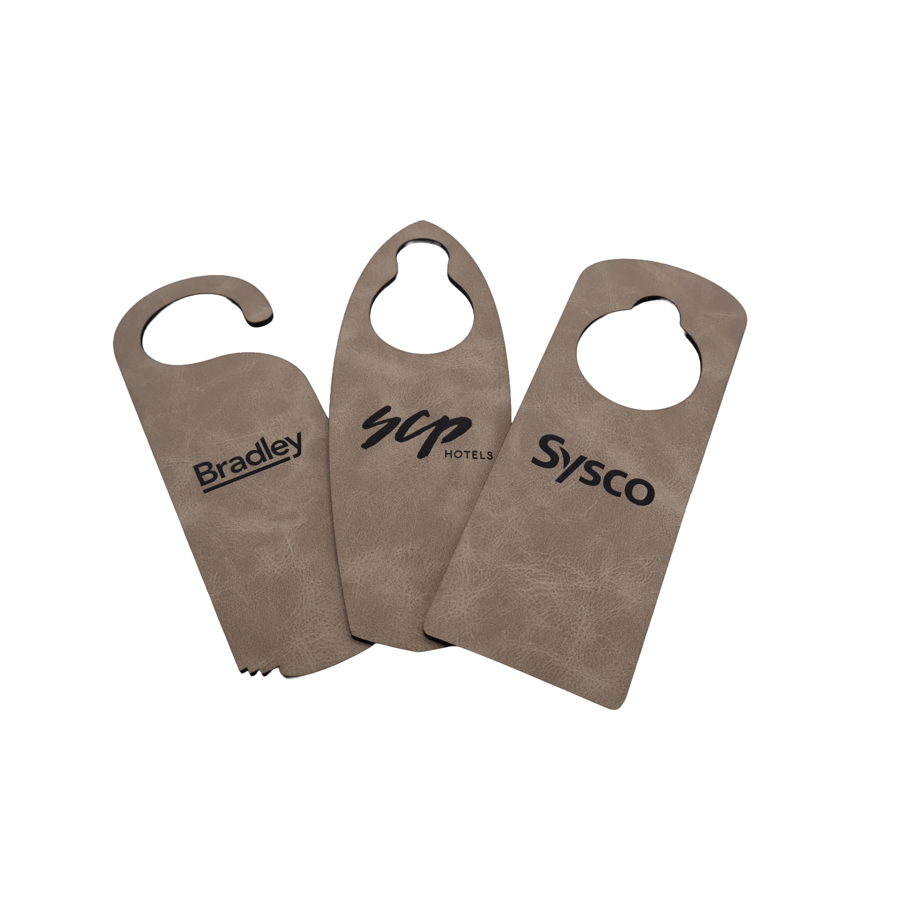 Custom Leatherette Door Hanger - SDX01