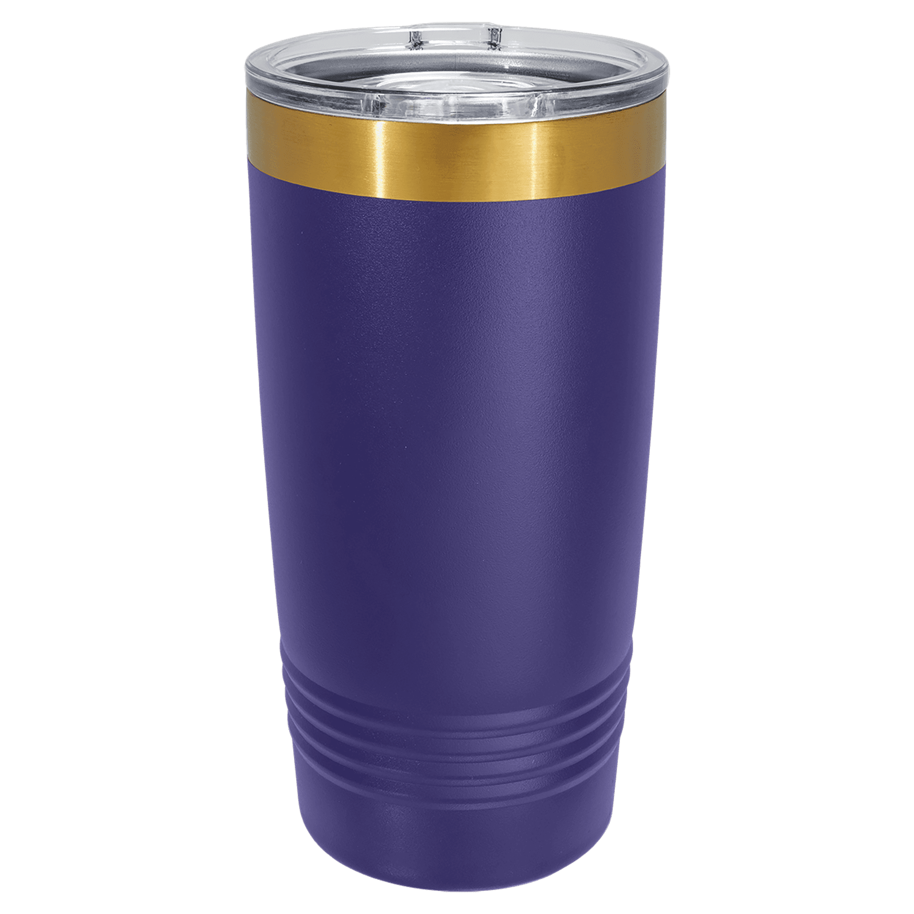 PC 20 oz. Purple/Bright Gold ION-Plated Ringneck Tumbler