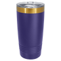 PC 20 oz. Purple/Bright Gold ION-Plated Ringneck Tumbler
