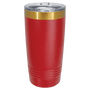 PC 20 oz.Red/Bright Gold ION-Plated Ringneck Tumbler
