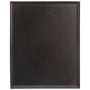 4.25" x 6" Value Solid Black Finish Plaque