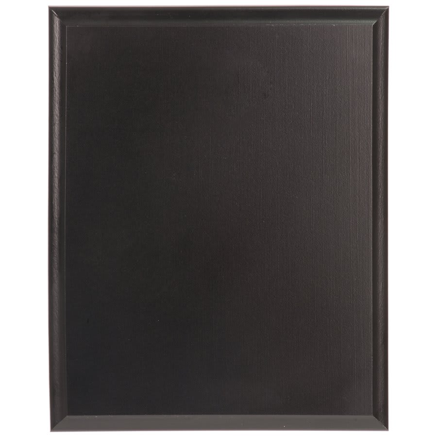 4.25" x 6" Value Solid Black Finish Plaque