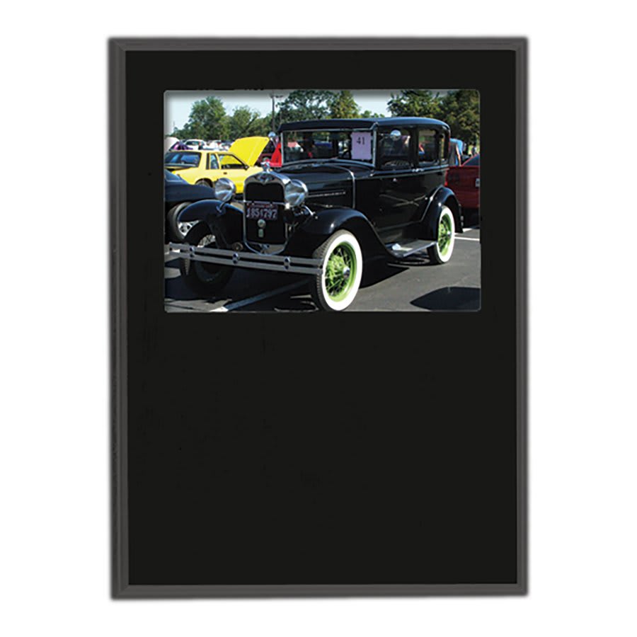 Slide In Frame Plaque with Window - PVF04