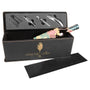 Leatherette Single Bottle Wine Box with Tools - WNE14