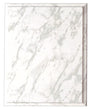 5" x 7" White Marble Finish Plaque