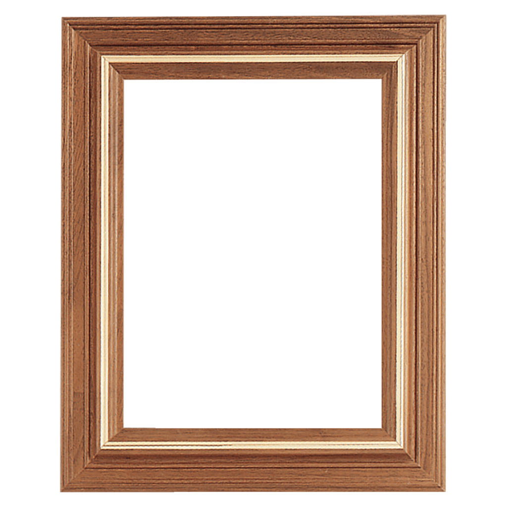 American Walnut Airflyte Frame with Trim and Backer - FRM23