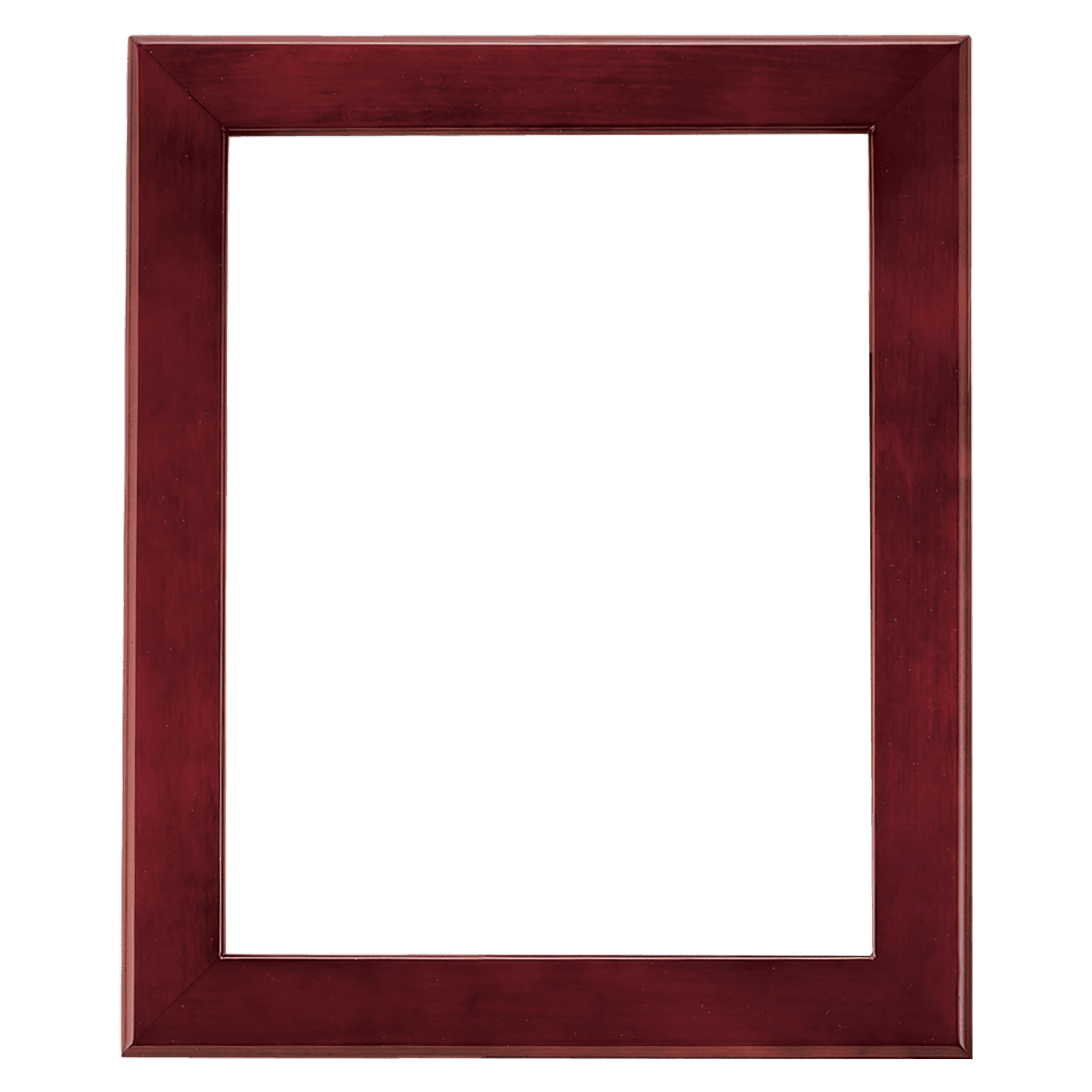Rosewood Piano Finish Frame with Gold Metal Background