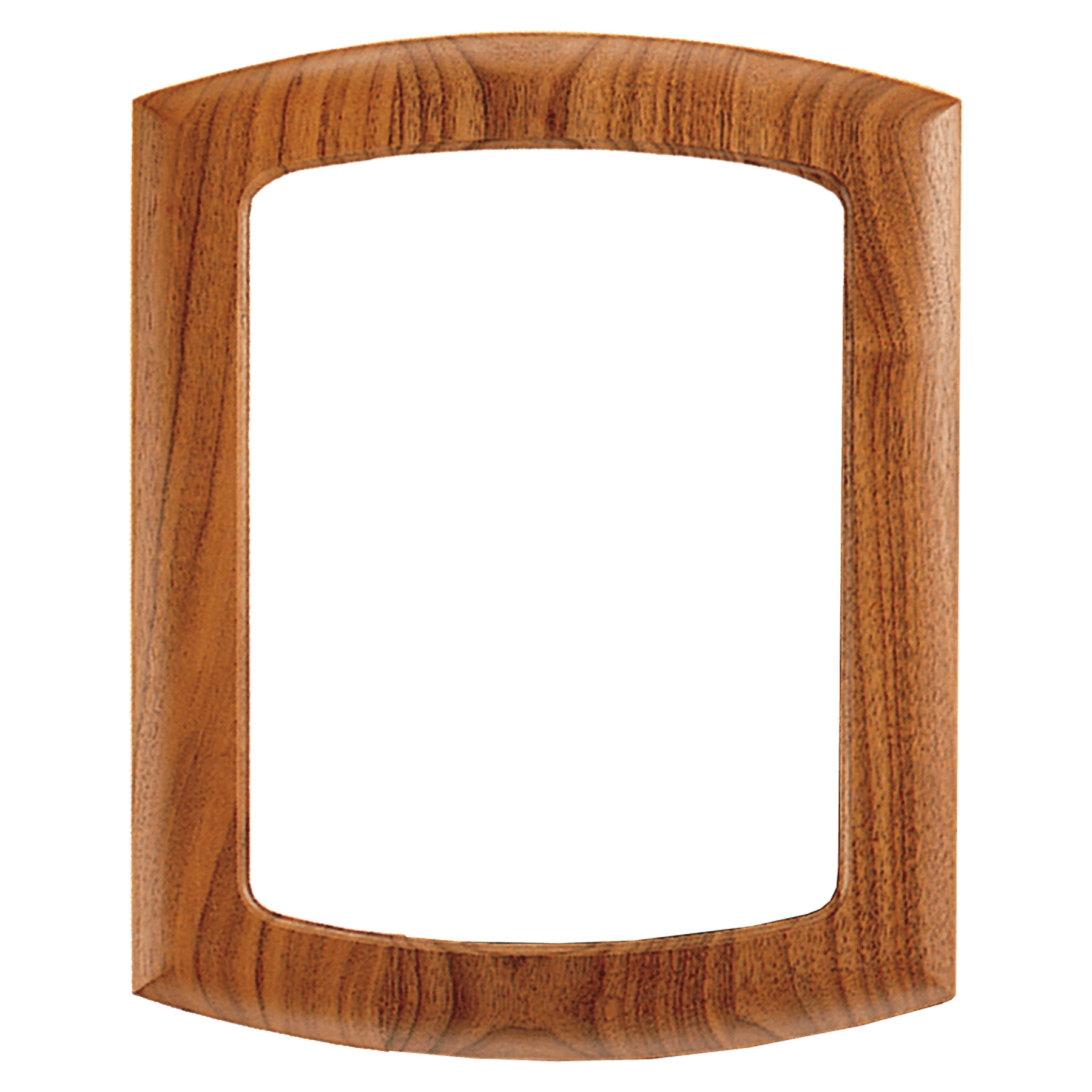 American Walnut Frame w/Black Velour Background and