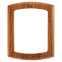 American Walnut Frame w/Black Velour Background and