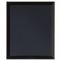 7" x 9" Black Mirror Glass Plaque