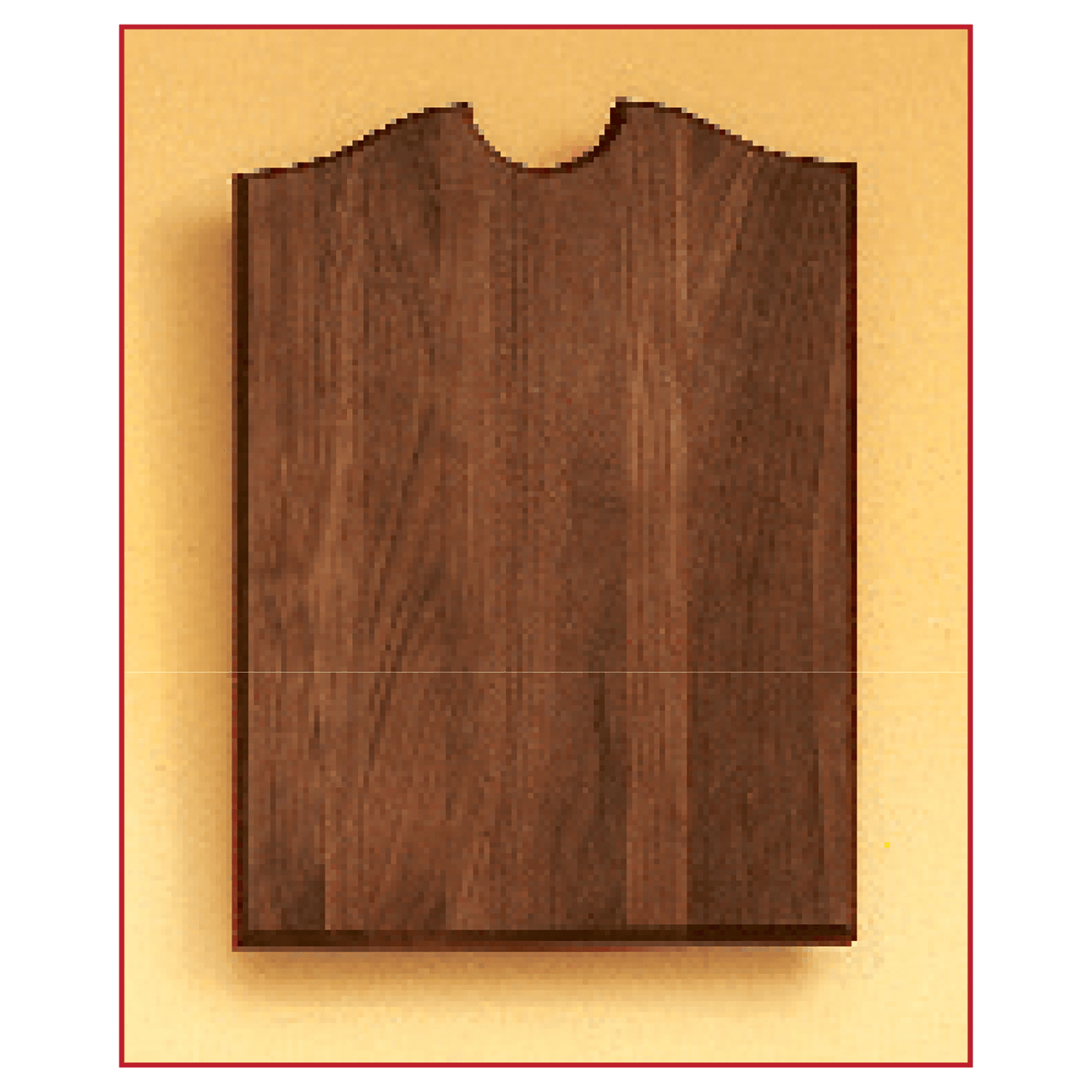 11" x 15" Airflyte American Walnut Plaque