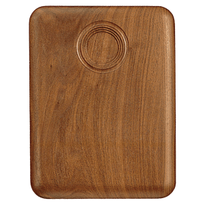 10.5" x 13" Walnut Airflyte Medallion Plaque Board