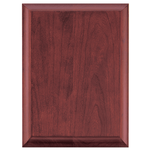 7" x 9" Cherry Finish Plaque