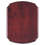 8.5" x 10.5" Airflyte Rosewood Piano Finish Plaque