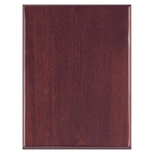 9" x 12" Rosewood Piano Finish Plaque
