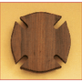 10" x 10" Airflyte American Walnut Maltese Cross Plaque