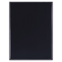 7"x9" Black Piano Finish Plaque