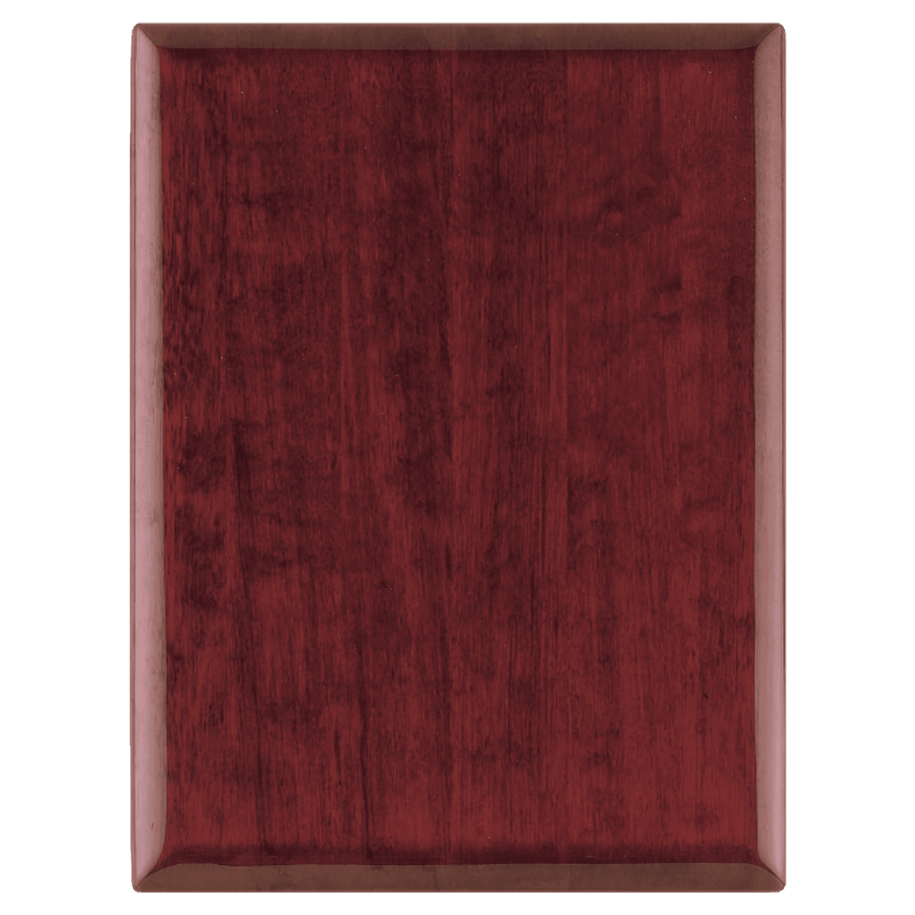 Airflyte Rosewood Piano Finish Plaque with Round Corners